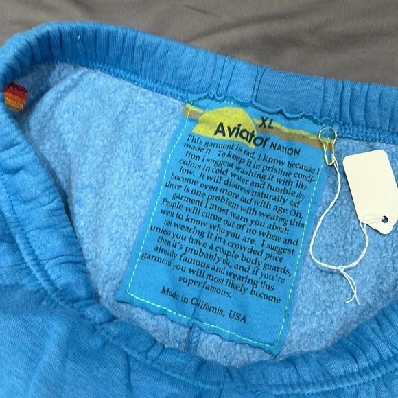 Aviator nation sweatpants. Brand new. Unworn - Picture 3 of 3